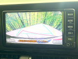 【バックカメラ】駐車時に後方がリアルタイム映像で確認できます。大型商業施設や立体駐車場での駐車時や、夜間のバック時に大活躍!運転スキルに関わらず、今や必須となった装備のひとつです!