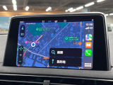 ●Apple Car Play:スマホとの有線接続で、ナビ・オーディオ再生などスマホのアプリ機能が画面でも使える便利機能です!