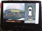 全周囲モニターで車の状態も確認出来て、駐車も楽々安心に☆彡