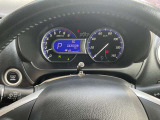 見やすいデザインのメーターです。