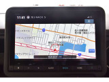 ナビ搭載車!!ナビ起動までの時間と地図検索する速度が魅力で、初めての道でも安心・快適なドライブをサポートします!!