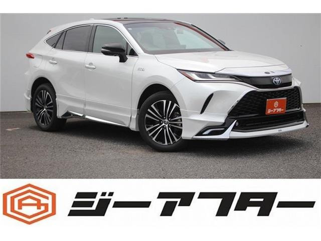 ハリアー2.5 プラグインハイブリッド Z E-Four 4WDモデリスタフルエアロ 禁煙車 サンルーフ
