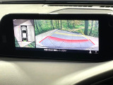 【360&deg;ビューモニター】専用のカメラにより、上から見下ろしたような視点で360度クルマの周囲を確認することができます☆死角部分も確認しやすく、狭い場所での切り返しや駐車もスムーズに行えます。