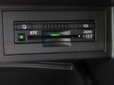 ETC車載器付きです。高速道路の料金所もスムーズに通過できます。