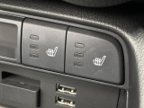 ●フロントシートヒーティング:運転席・助手席共に三段階で調節が可能なシートヒーターを装備しております。季節を問わず快適にご使用いただけます。