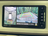 【パノラマモニター】専用のカメラにより、上から見下ろしたような視点で360度クルマの周囲を確認することができます☆死角部分も確認しやすく、狭い場所での切り返しや駐車もスムーズに行えます。