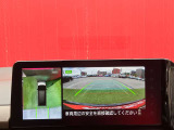 アラウンドビューモニター付きですので、車庫入れも楽々です。