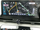 大きなモニターのメモリーナビゲーションではじめての道や知らない道も快適にドライブ!