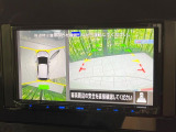 【アラウンドビューモニター】専用のカメラにより、上から見下ろしたような視点で360度クルマの周囲を確認することができます☆死角部分も確認しやすく、狭い場所での切り返しや駐車もスムーズに行えます。