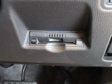 ETC車載器付きです。高速道路の料金所もスムーズに通過できます。