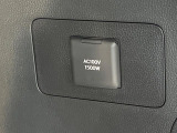 【1500Wアクセサリーコンセント】消費電力1500Wまでの家電が使えます。キャンプやスポーツ・アウトドアでのアクティビティはもちろん、災害・停電の際に大活躍♪
