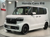 全国納車可 第三者機関証明書付 H SENSING 新車保証 試乗車 ワンオ-ナ- ナビLXU-242NBi TV Rカメラ CD録音装備のN-BOXカスタム ターボコーディネートスタイル入庫!