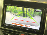 【バックカメラ】駐車時に後方がリアルタイム映像で確認できます。大型商業施設や立体駐車場での駐車時や、夜間のバック時に大活躍!運転スキルに関わらず、今や必須となった装備のひとつです!