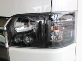 LEDヘッドライトで明るく照らしてくれます!