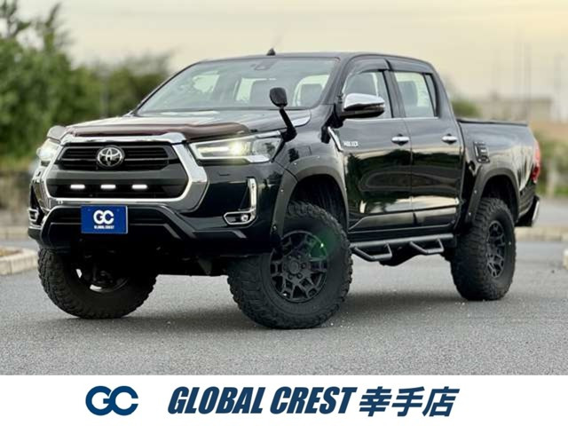 ハイラックス 2.4 Z ディーゼル 4WD 1年保証 修復無 運転支援 リフトアップ