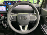 【ステアリングスイッチ】運転中、前方から目線をそらすことなく、オーディオ等の操作が可能な便利機能!安心&快適なドライブを演出してくれます♪