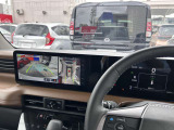 上空から見下ろしたような表示で車両感覚のつかみやすい『アラウンドビューモニター』に移動物検知警報(MOD)があり更に安心です。
