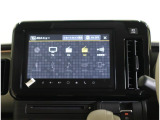 お出かけの強い味方☆フルセグナビ搭載! AV機能:AM/FMラジオ・TV・CD・DVD・Bluetooth・USB