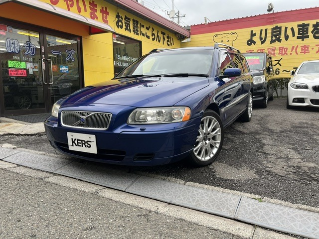 V70 オーシャンレースリミテッド ブラックレザーPWシート シートヒーター