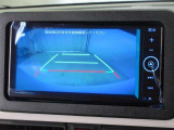 バックでの車庫入れは「バックモニター」がサポートいたします。