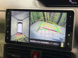 【パノラマモニター】専用のカメラにより、上から見下ろしたような視点で360度クルマの周囲を確認することができます☆死角部分も確認しやすく、狭い場所での切り返しや駐車もスムーズに行えます。