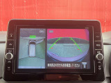 アラウンドビューモニター付きですので、車庫入れも楽々です。