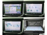 【社外メモリーナビ】CD録音・DVD再生可能。もちろん目的地検索機能も充実しているので、土地勘のない地域でも安心してドライブを楽しめること間違い無しです。