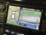 【アラウンドビューモニター】専用のカメラにより、上から見下ろしたような視点で360度クルマの周囲を確認することができます☆死角部分も確認しやすく、狭い場所での切り返しや駐車もスムーズに行えます。