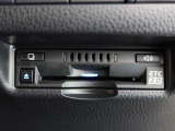 ETC車載器付きです。高速道路の料金所もスムーズに通過できます。
