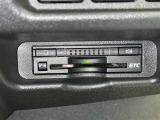 ETC車載器付きです。高速道路の料金所もスムーズに通過できます。