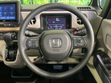 【ステアリングスイッチ】運転中、前方から目線をそらすことなく、オーディオ等の操作が可能な便利機能!安心&快適なドライブを演出してくれます♪
