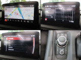 ナビやオーディオ、ご自身の運転記録やメンテナンスログを表示する「マツダコネクト」を搭載。人間工学に基づき、自然な位置に搭載されております。もちろんBluetooth等のオーディオにも対応しております。