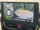 【パノラマモニター】専用のカメラにより、上から見下ろしたような視点で360度クルマの周囲を確認することができます☆死角部分も確認しやすく、狭い場所での切り返しや駐車もスムーズに行えます。