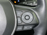 クルーズコントロール機能が付いています。 速度を設定するとアクセルを踏まなくても一定の速度で走ることができます。  高速道路ではとても便利な装置なんです。