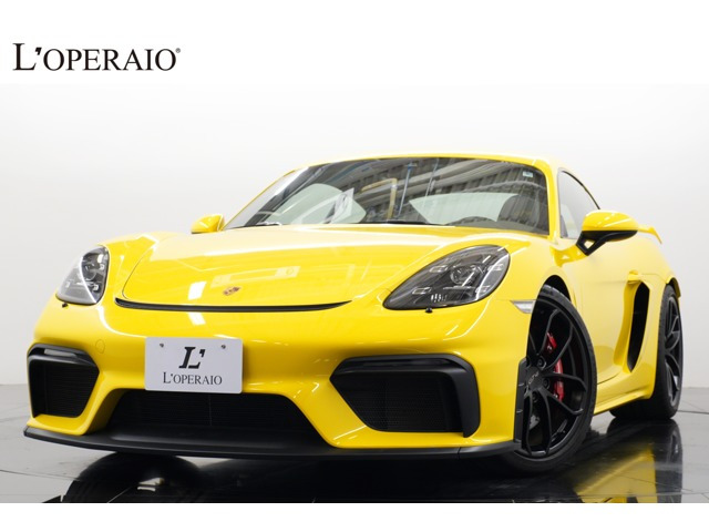718ケイマン GTS PDK クロノPKG LEDヘッドライト シートヒーター