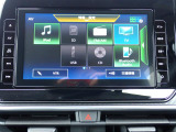 オーディオソースはご覧の通りです。Bluetoothを搭載しています。スマホと連動させると音楽等楽しむことが出来ます。