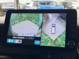【アラウンドビューモニター】専用のカメラにより、上から見下ろしたような視点で360度クルマの周囲を確認することができます☆死角部分も確認しやすく、狭い場所での切り返しや駐車もスムーズに行えます。
