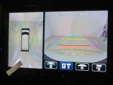 パノラミックビューモニター付きです。車両を上から見たような映像をディスプレイオーディオ画面に表示。運転席からの目視だけでは見にくい、車両周辺の状況をリアルタイムでしっかり確認できます。
