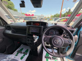 運転席から前方の視界です