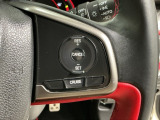 クルーズコントロールを装備しています。高速道路などで一定の速度で走ってくれるので運転が楽ですよ!速度を設定できますので、スピードの出しすぎにも注意できます。