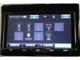 CD・DVD・SDオーディオ・Bluetoothオーディオ再生可能。SDカードへの音楽録音も可能。フルセグTV視聴可能。