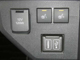 【シートヒーター搭載】シートを温めてくれる暖房機器です!長時間座っていると負担が掛かりやすい背中や腰、または冬場の寒い日に冷えやすい脚部に快適なぬくもりを♪