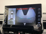 上から丸見えアラウンドビューモニター付きです。
