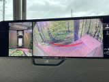 【360&deg;ビューモニター】専用のカメラにより、上から見下ろしたような視点で360度クルマの周囲を確認することができます☆死角部分も確認しやすく、狭い場所での切り返しや駐車もスムーズに行えます。