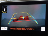 バックガイドモニターを装備しています、車庫入れもラクラクです。