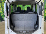 普段のお買い物や通勤、送迎等に十分な荷室スペースを確保しております。セカンドシートを倒すと、大きな荷物の積載も可能です♪