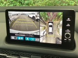 マルチビューカメラを搭載!これがあれば、前後左右も安心ですね。縦列駐車も見通しの悪い交差点も安心です!安全の為目視での確認もお願い致します。
