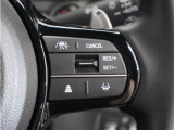 ◆アダプティブクルーズコントロール◆予め設定した車速内でクルマが自動的に加減速。前走車との適切な車間距離を維持しながら追従走行します。【LKAS】車線維持支援システムでステアリング操作を支援。