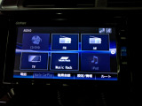 ホンダ純正ギャザズCDチューナー。フルセグTV、ラジオなどご利用いただけます。