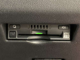 ETC車載器付きです。高速道路の料金所もスムーズに通過できます。